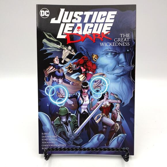 4 TPB Lot Justice League Dark Swamp Thing Batman vs Bigby Harley Quinn DC Comics - Picture 2 of 5